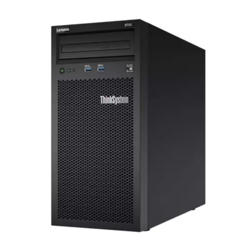 Системный блок Lenovo ThinkSystem ST50 Tower Server  Intel Xeon E-2124G -3,4GHz-8Gb-DDR4-HDD-500GB-DVD-RW- Б/У