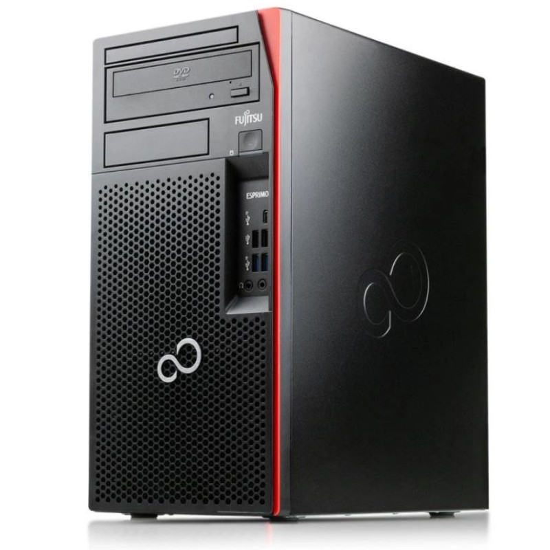 Системный блок Fujitsu ESPRIMO P758 E85+ Mini-Full-Tower-Intel Core i3-8100-3.6GHz-8Gb-DDR4-HDD-500Gb- Б/У