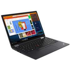 Ноутбук Lenovo ThinkPad X13 Yoga-G1-Intel Core i5-10210U-1.6GHz-8Gb-DDR4-256Gb-SSD-W13.3-IPS-FHD-Touch-Web-(B)-Б/У