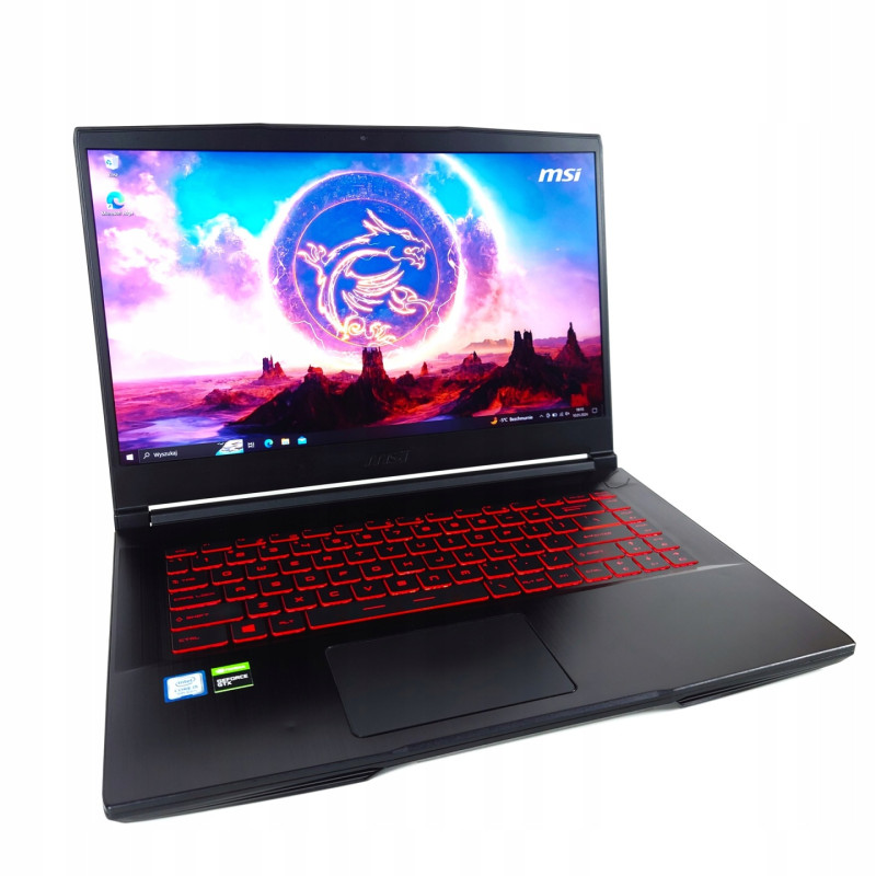 Ноутбук MSI MS-16W1 GF65-Intel Core i5-10300H-2.5GHz-16Gb-DDR4-512Gb-SSD-W15.6-FHD-IPS--NVIDIA GeForce RTX 2060-(B)-Б/В
