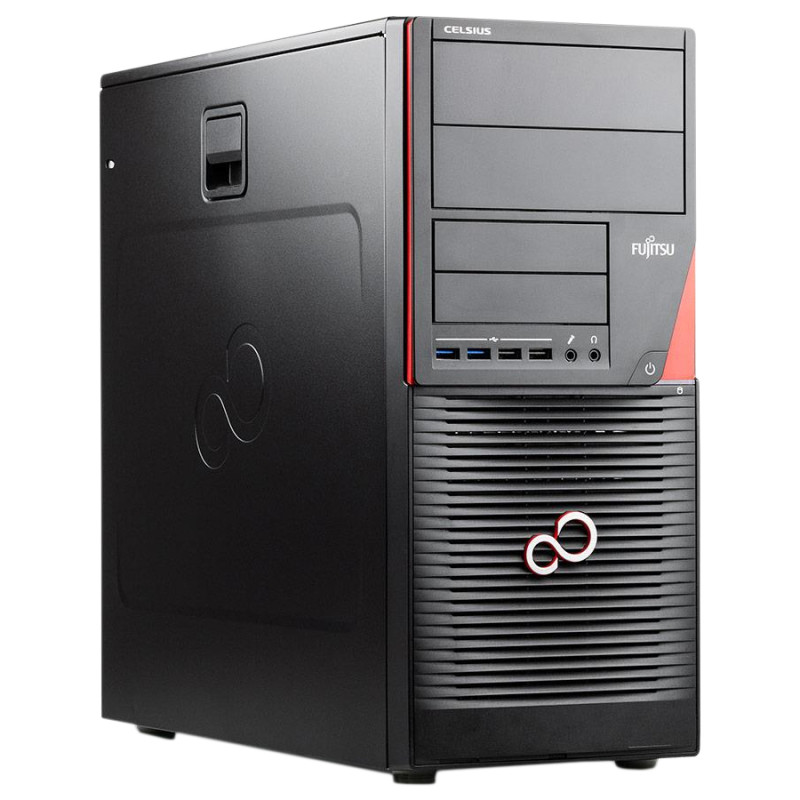 Системний блок FUJITSU Workstation CELSIUS W550 -Intel Xeon E3-1275 v5-3,6GHz-16Gb-DDR4-512Gb-ssd Gb-Nvidia Quadro P2000 (4Gb)-Б/В