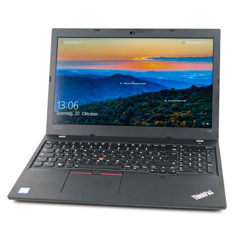 Ноутбук Lenovo ThinkPad L590-Intel Core i5-8265U-1.8GHz-16Gb-DDR4-256Gb-SSD-W15.6-IPS-FHD-(B)-Б/У