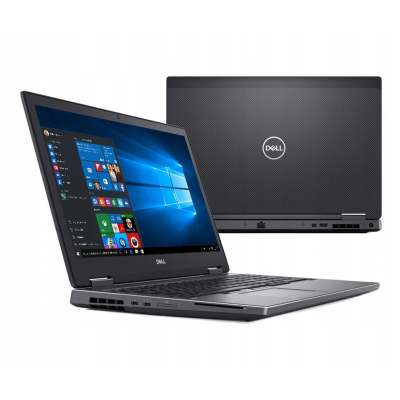 Ноутбук Dell Precision 7730-Xeon-E-2176M-2.7GHz-32Gb-DDR4-512Gb-SSD-W17.3-FHD-IPS-Web-nVidia Quadro P3200(6гб)-(B)-Б/У